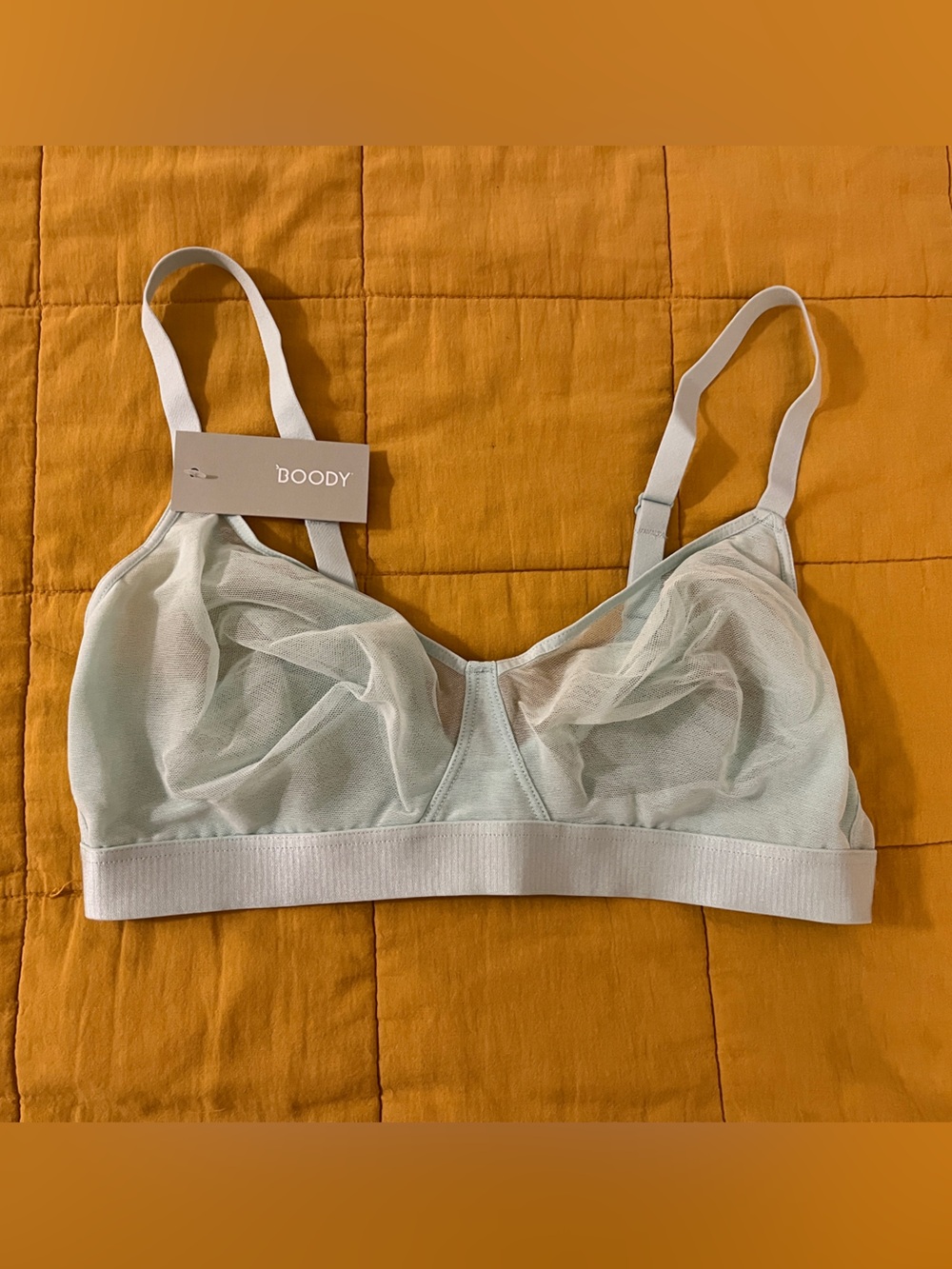 BOODY Full Bust Mesh Bra NWT